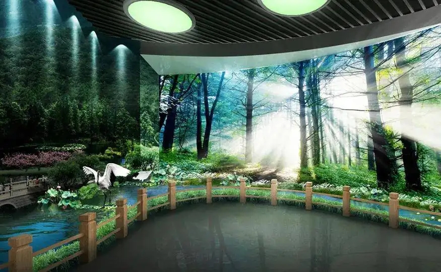 現(xiàn)在展館設計主題的特色