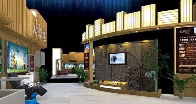 展廳設(shè)計(jì) ，展廳 ，鑫時(shí)空