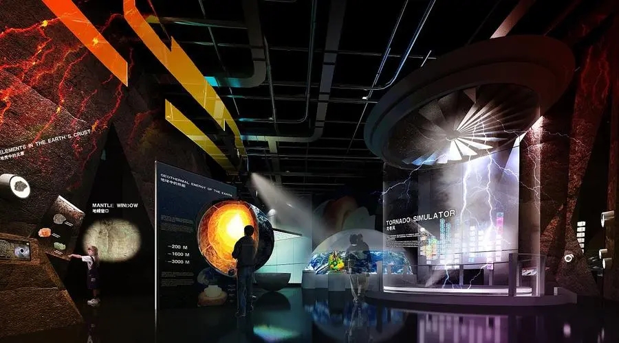 企業(yè)展廳設計的視覺處理